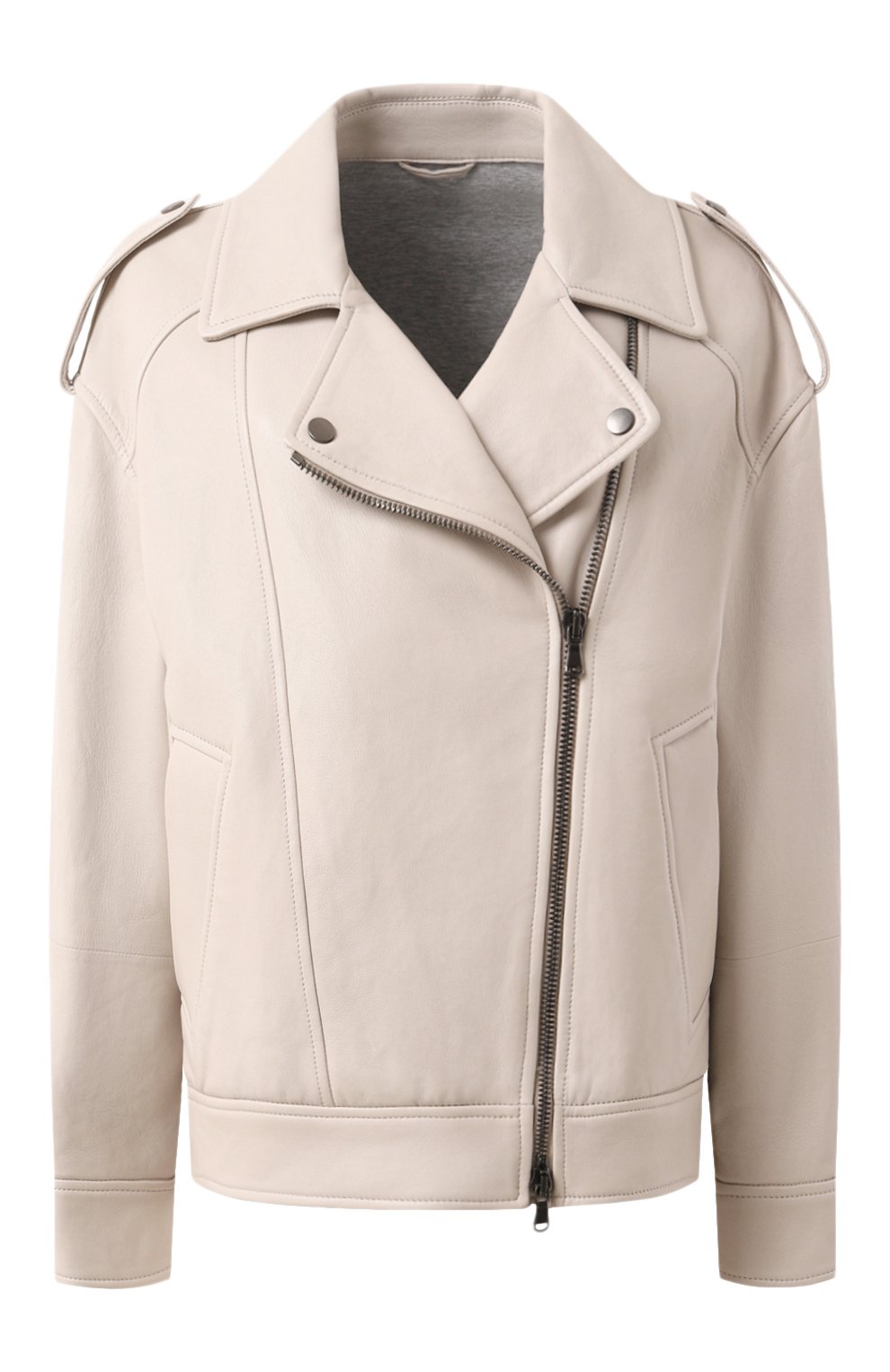 Кожаная куртка BRUNELLO CUCINELLI, арт. MPNGI7993P, фото 1