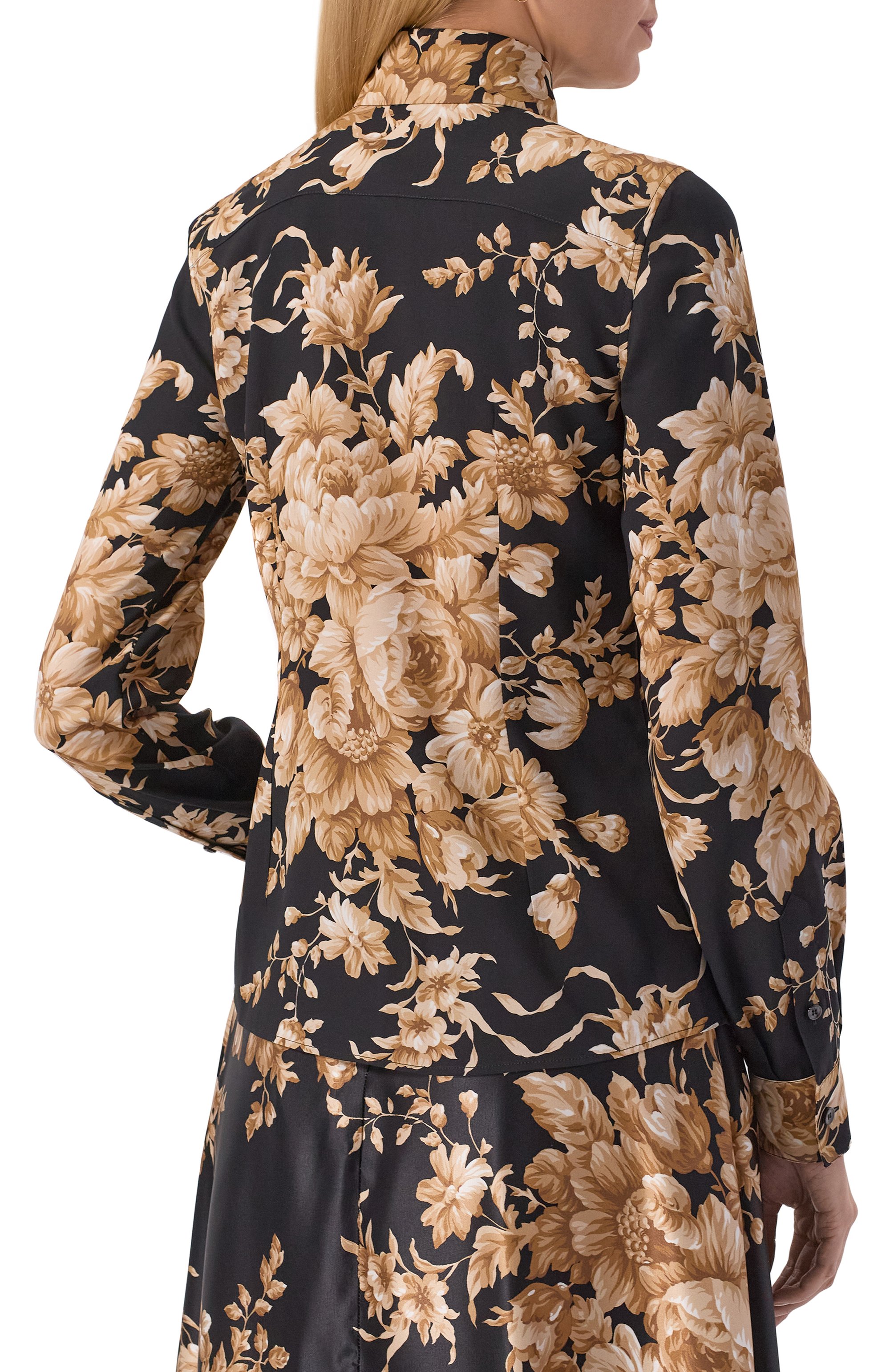 Шелковая рубашка DOLCE & GABBANA, арт. F5R64T/FSA7Y, фото 4