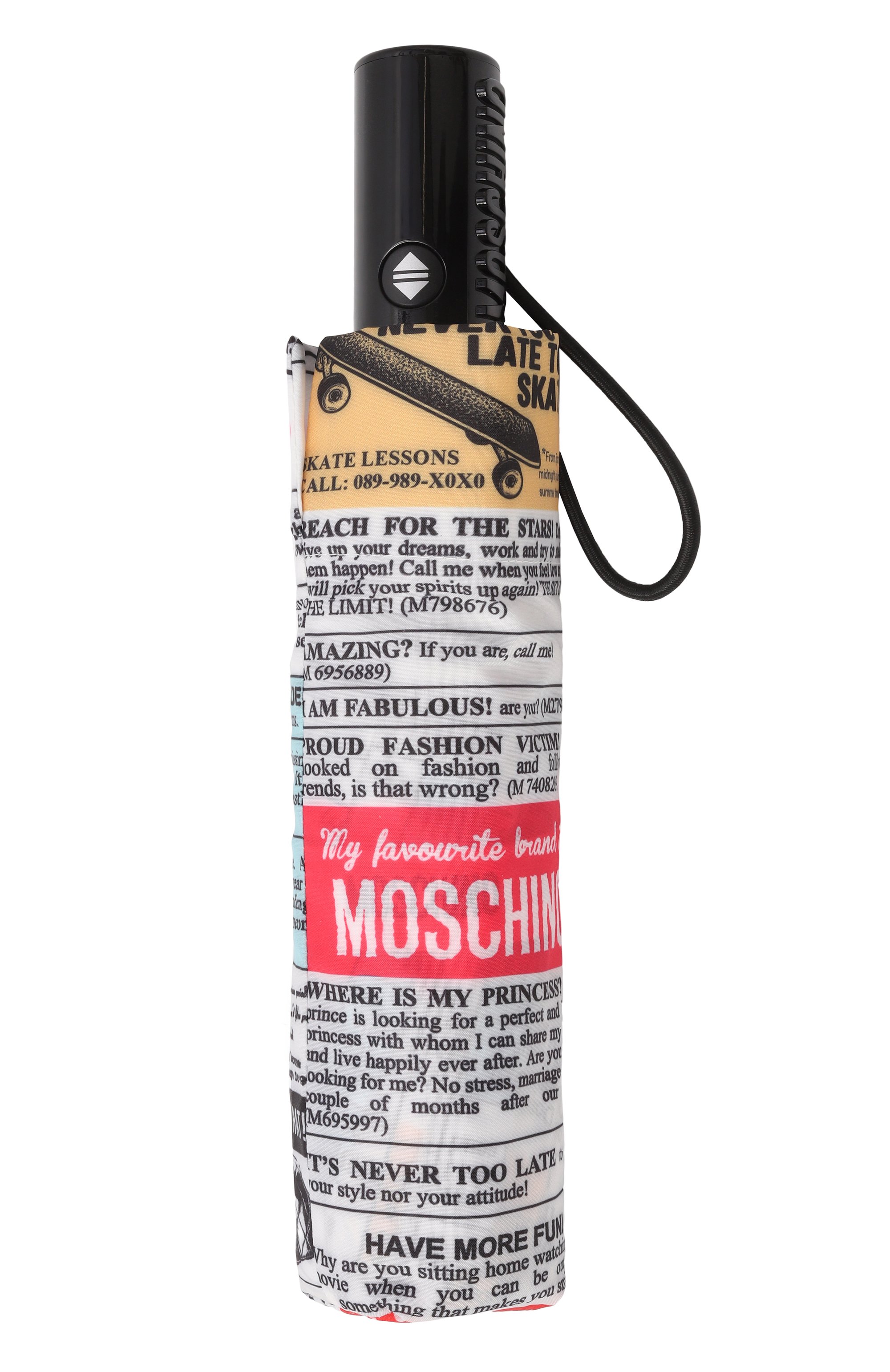 Складной зонт MOSCHINO, арт. 8998 0PENCL0SE, фото 6