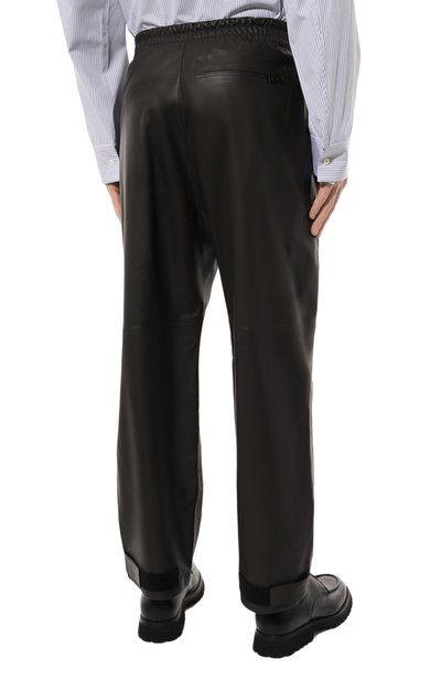 Кожаные брюки BOTTEGA VENETA, арт. 633448/VKVL0, фото 4