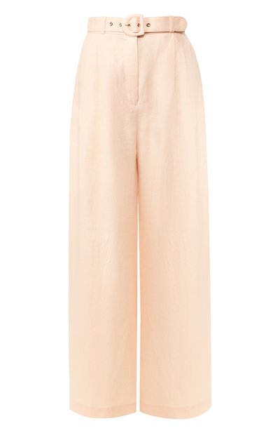 Женские льняные брюки ZIMMERMANN, арт. 7525PSUP