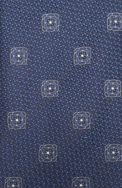 Шелковый галстук CANALI темно-синего цвета по цене 21450 руб., арт. 18/HJ04711, фото 4 Шелковый галстук CANALI, арт. 18/HJ04711, фото 4