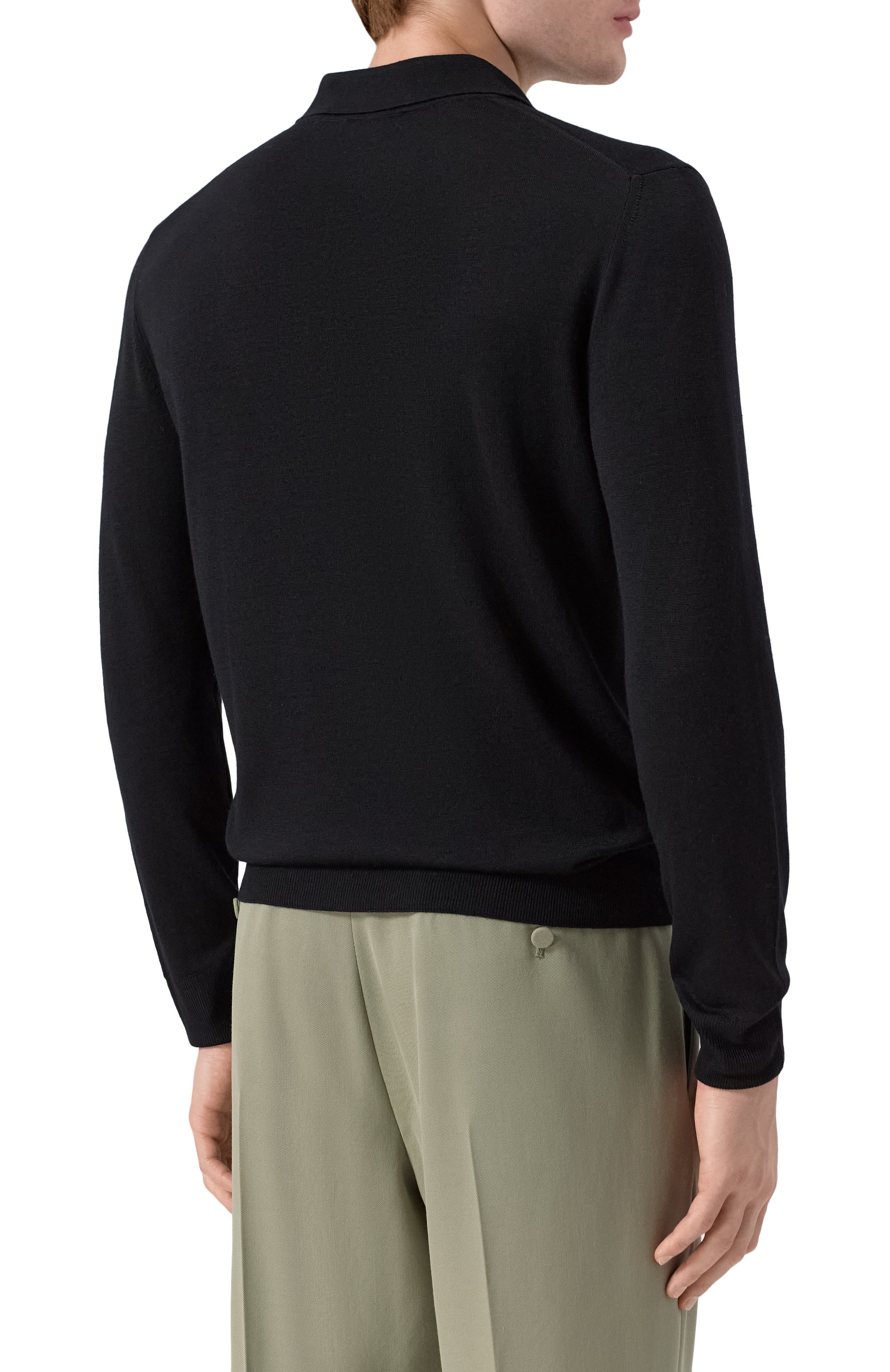 Шерстяное поло CANALI, арт. C0017/MK01149, фото 4