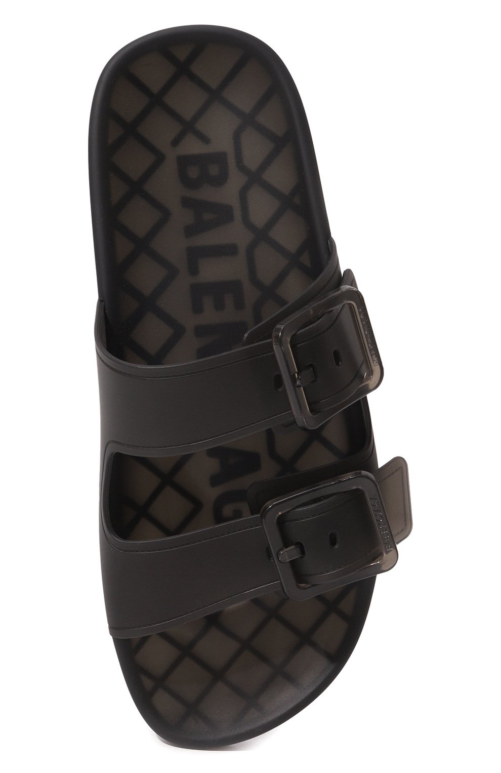 Резиновые шлепанцы mallorca BALENCIAGA черного цвета по цене 47700 руб., арт. 656937W2DZ1, фото 6 Резиновые шлепанцы mallorca BALENCIAGA, арт. 656937W2DZ1, фото 6