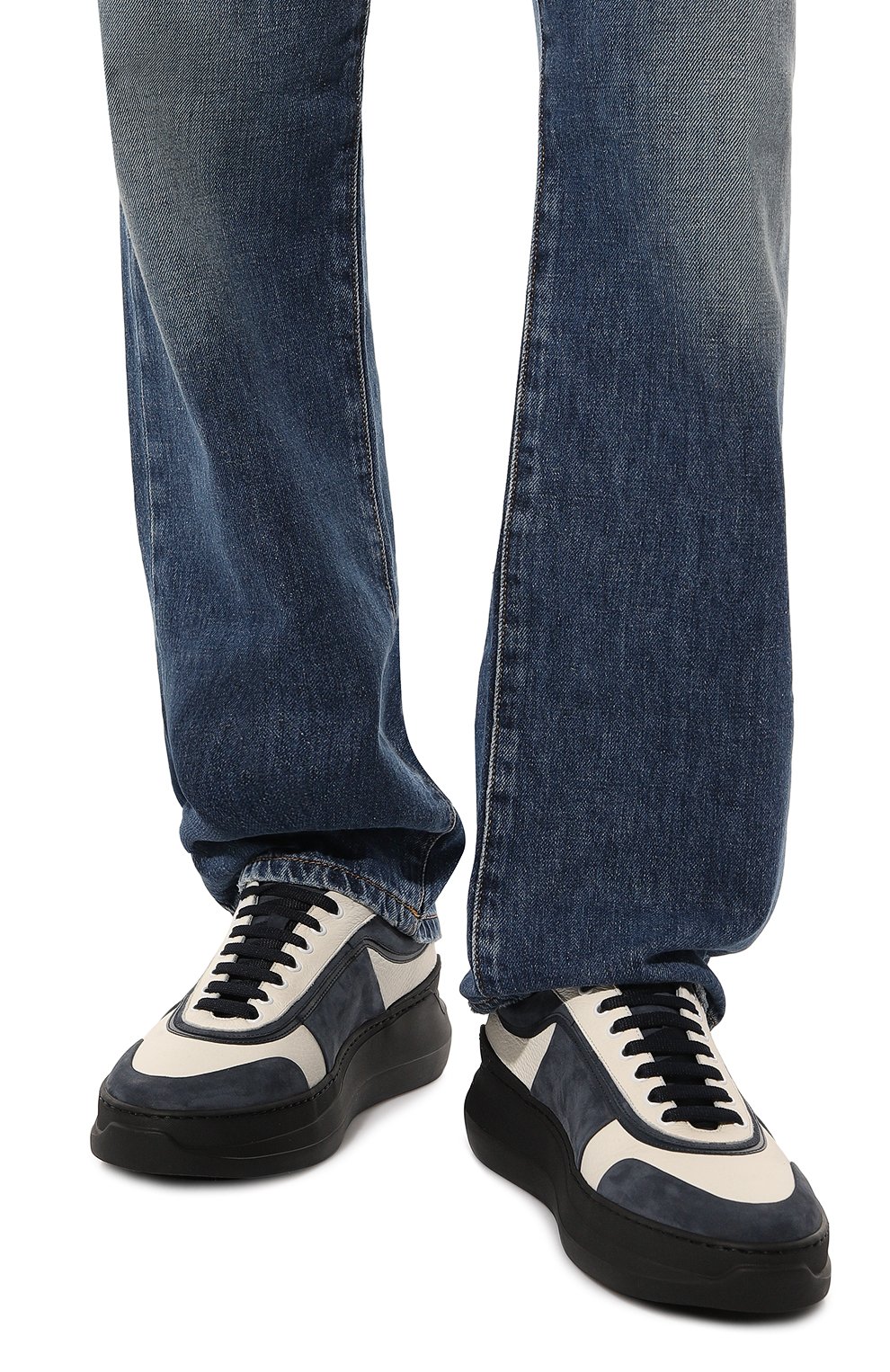 Кожаные кеды ZILLI, арт. H0005AM1040VSH002, фото 3