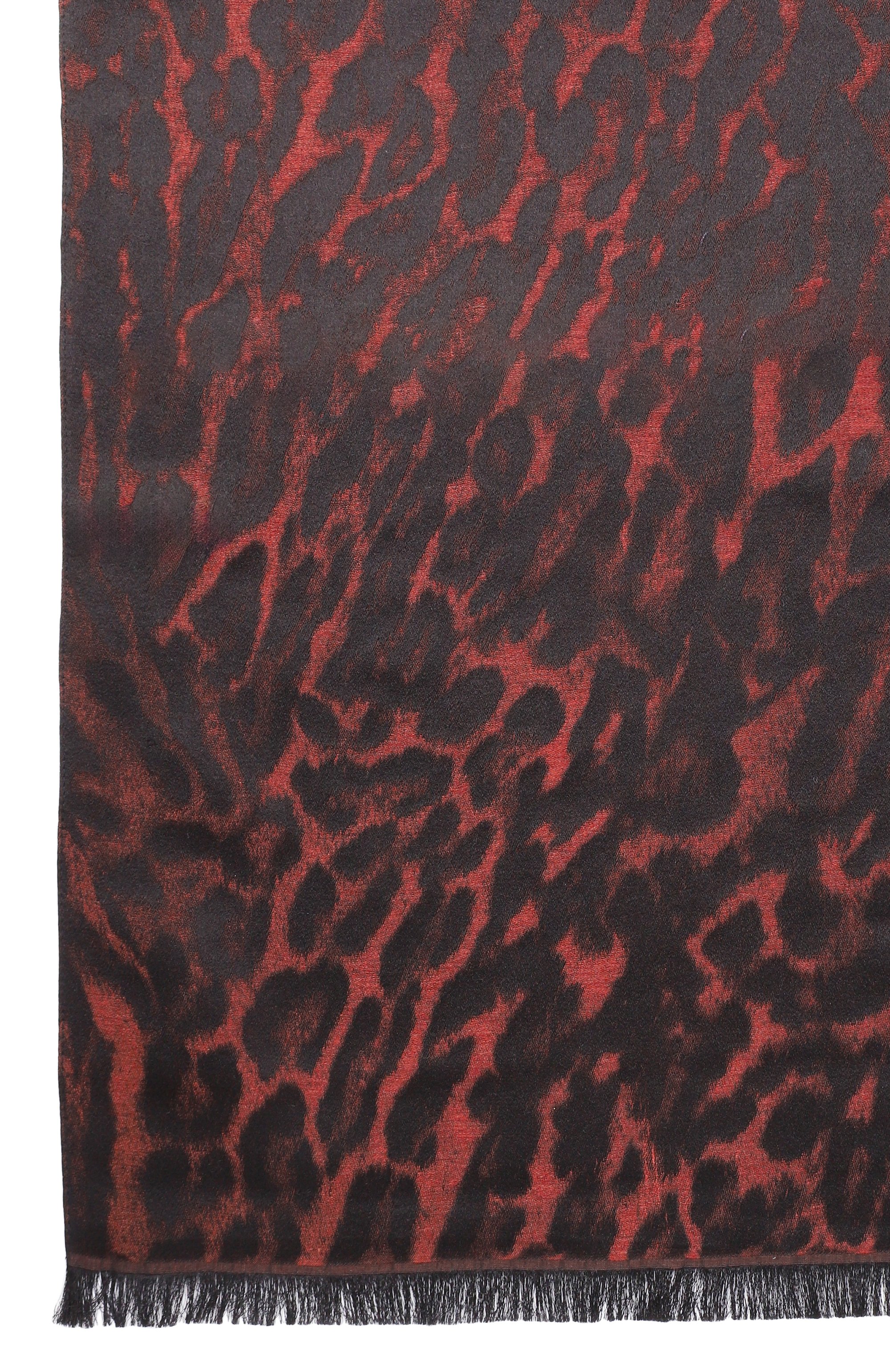 Шелковый палантин SAINT LAURENT, арт. 841259/3YS36, фото 4