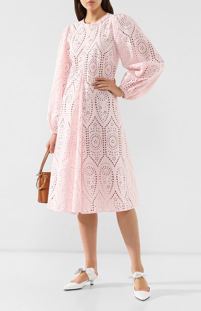 Хлопковое платье GANNI, арт. F3330, фото 2