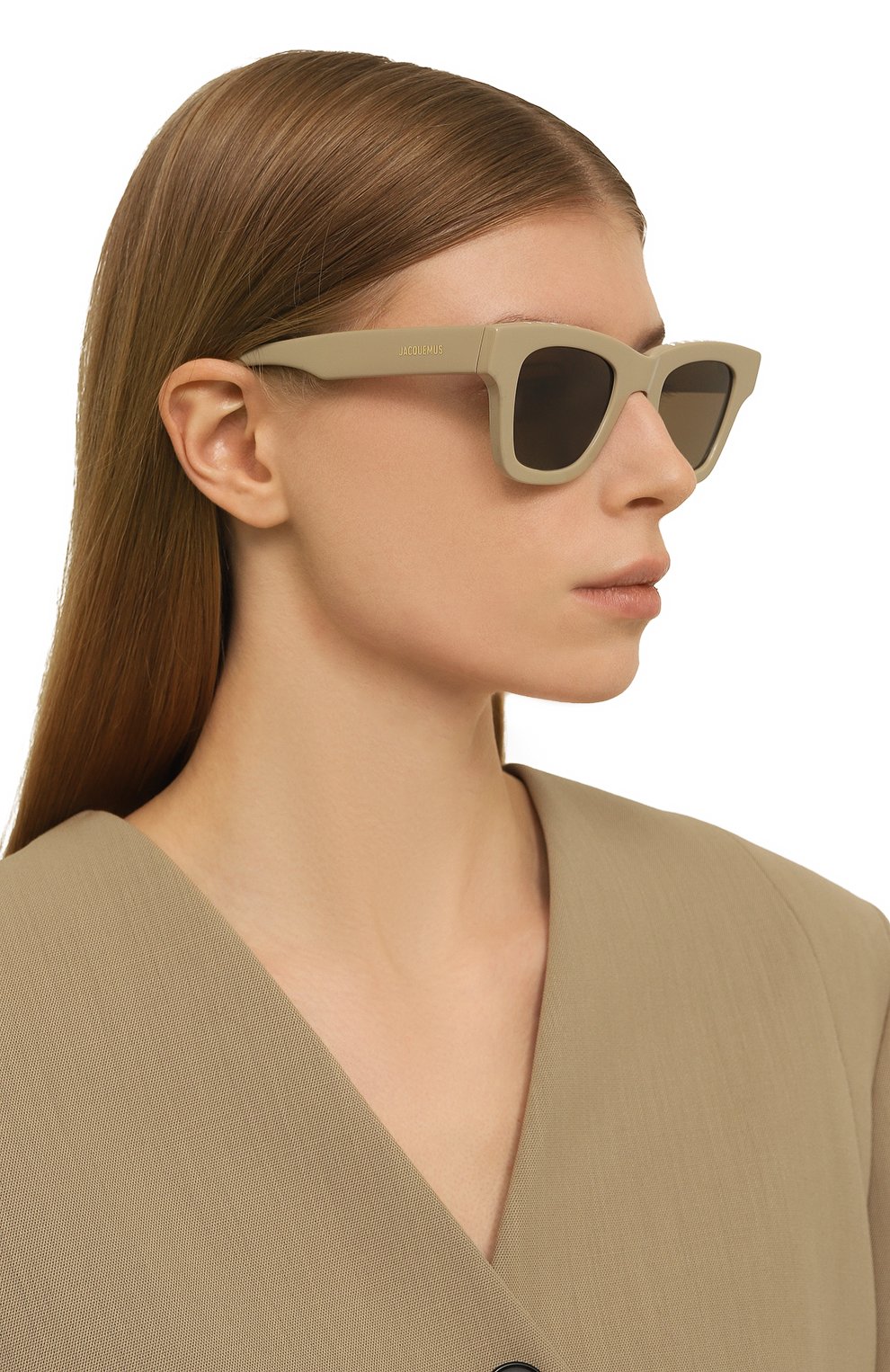 Солнцезащитные очки JACQUEMUS, арт. LES LUNETTES N0CI0 BEIGE, фото 2