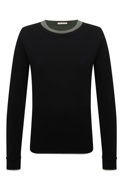 Мужская хлопковый лонгслив DRIES VAN NOTEN, арт. 242-021147-9606