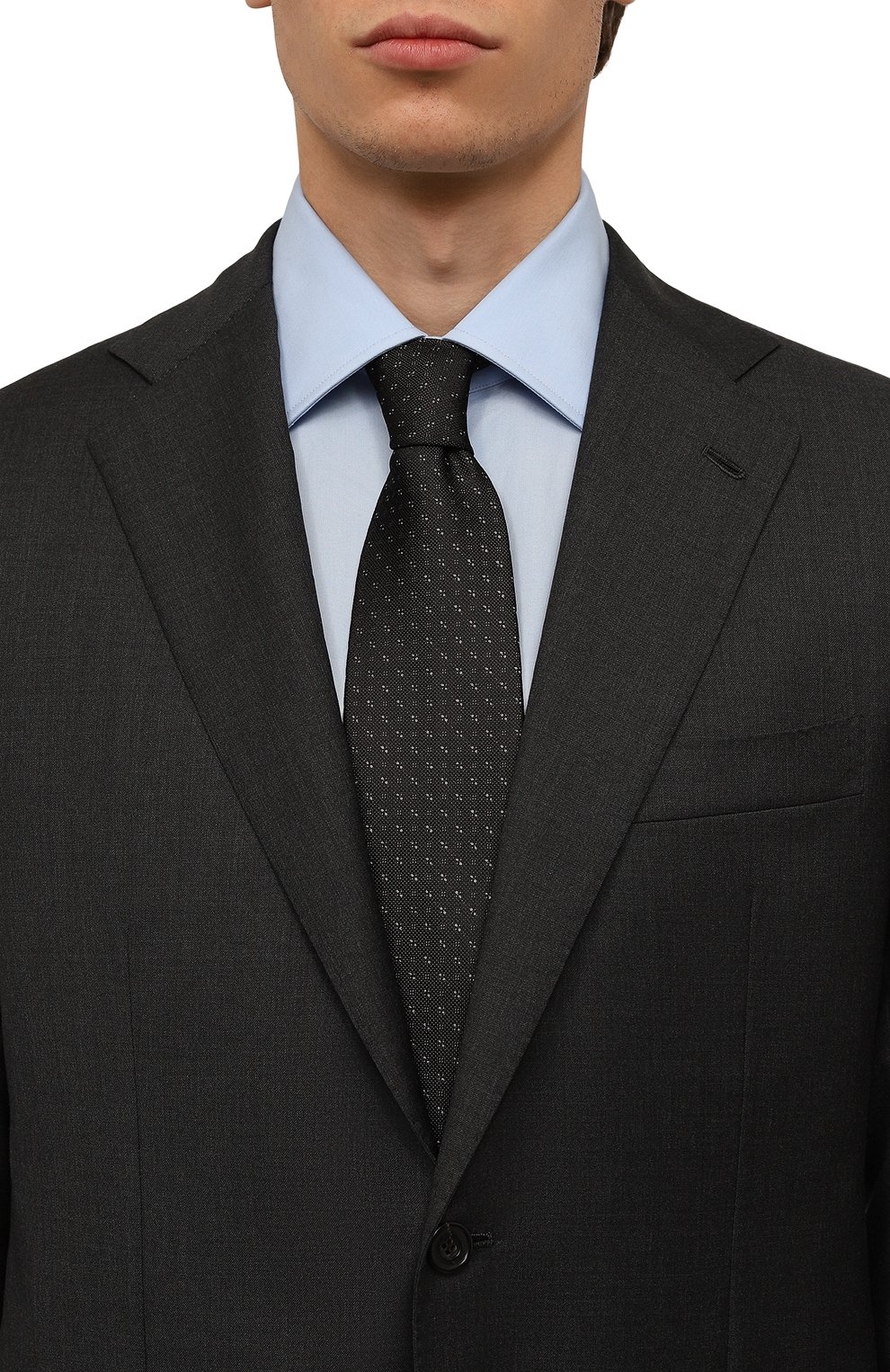 Шелковый галстук STEFANO RICCI, арт. CCX/54001B, фото 2