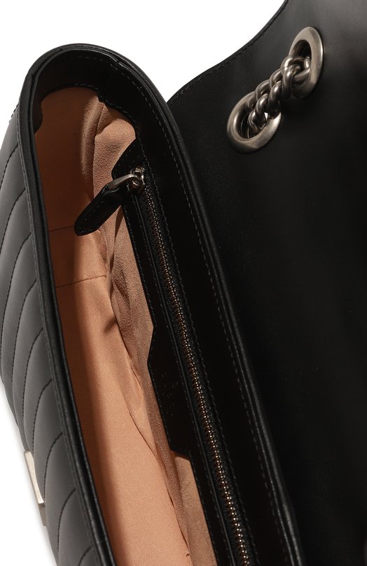 Сумка GG Marmont 2.0 small Gucci 443497 UM8AN Чёрный  443497 UM8AN Фото 5