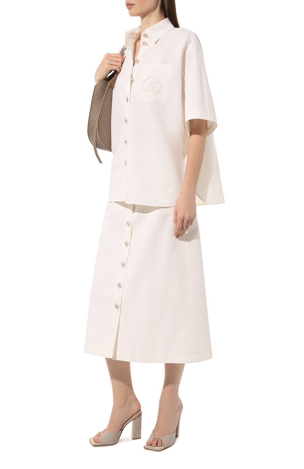 Юбка из хлопка и шелка AKHMADULLINA, арт. 1122.3Y306/C001, фото 2