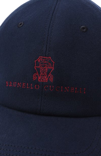 Хлопковая бейсболка BRUNELLO CUCINELLI, арт. M277P9850, фото 3