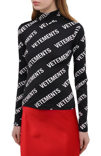 Водолазка VETEMENTS, арт. WE51T0120B 1332/BLACK/WHITE, фото 3