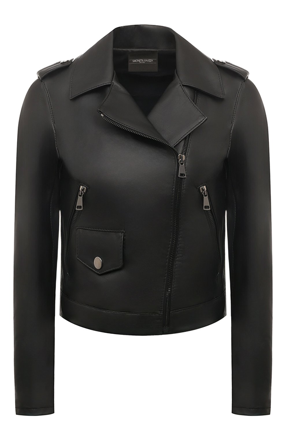 Кожаная куртка SIMONETTA RAVIZZA, арт. S04JA235L16/TS/001, фото 1