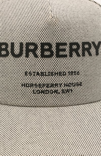 Хлопковая бейсболка BURBERRY бежевого цвета по цене 51250 руб., арт. 8040532, фото 3 Хлопковая бейсболка BURBERRY, арт. 8040532, фото 3