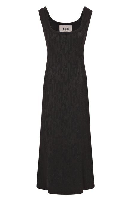 Женское платье из шерсти и вискозы AND THE BRAND, арт. W26-D048-1202-900
