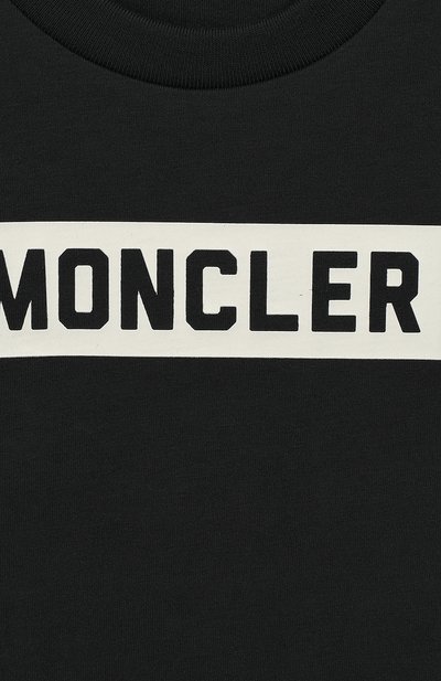 Хлопковая футболка MONCLER ENFANT, арт. E2-954-80269-50-83092/4-6A, фото 3