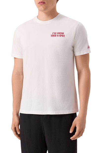 Хлопковая футболка MC2 SAINT BARTH, арт. STBM TSHIRT MAN/02390H, фото 3