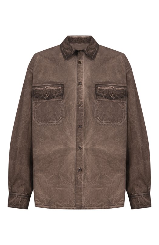 Хлопковая рубашка Uma Wang UM1517 Коричневый UM1517