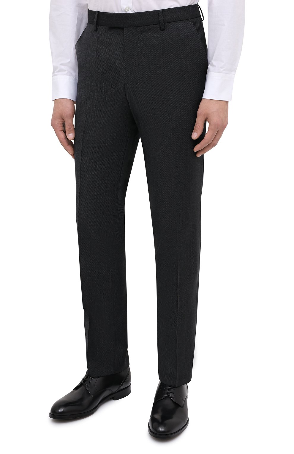 Шерстяные брюки BOSS, арт. 50438783, фото 3