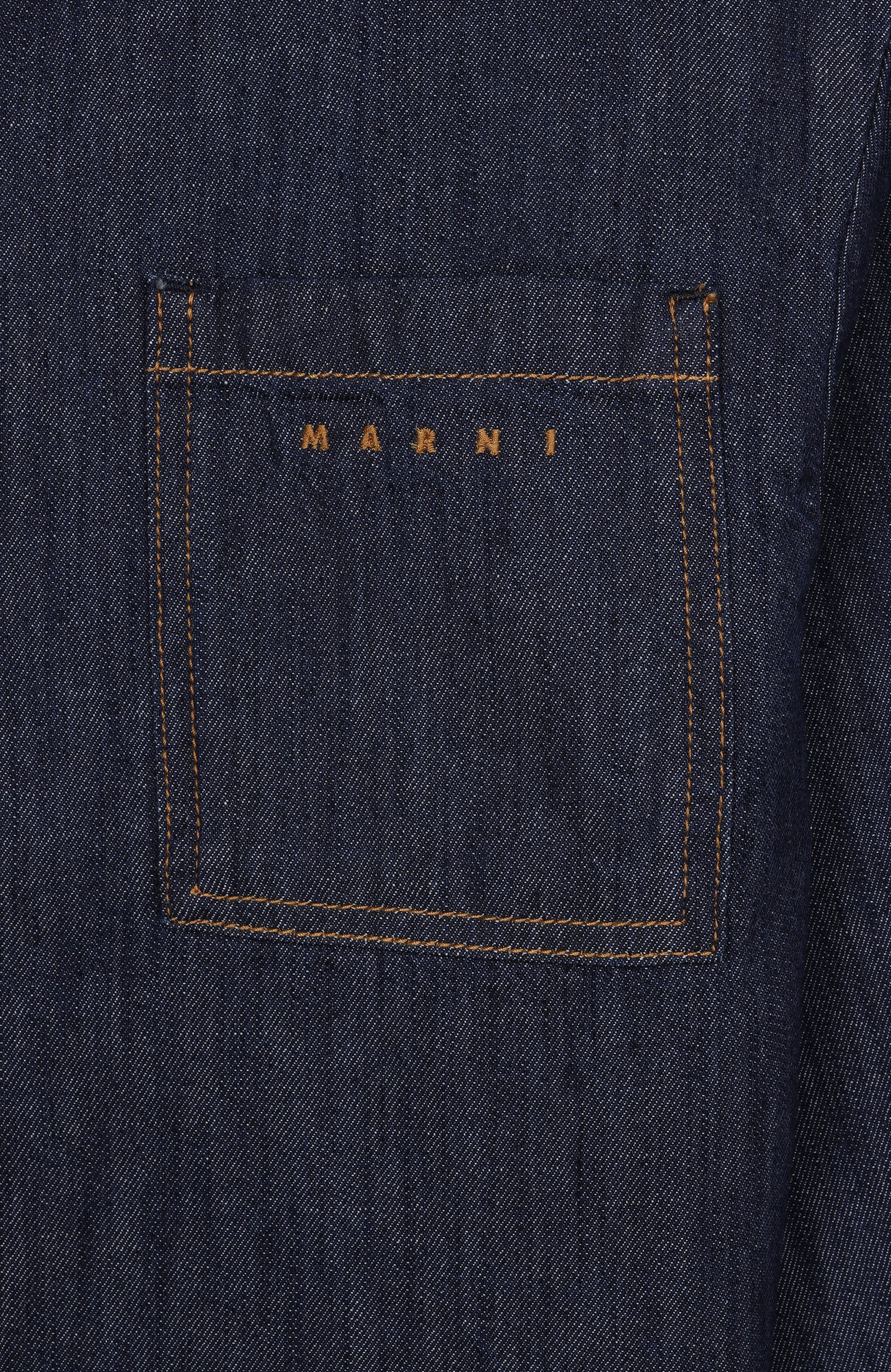 Джинсовая рубашка MARNI, арт. M01840/M00XX, фото 3