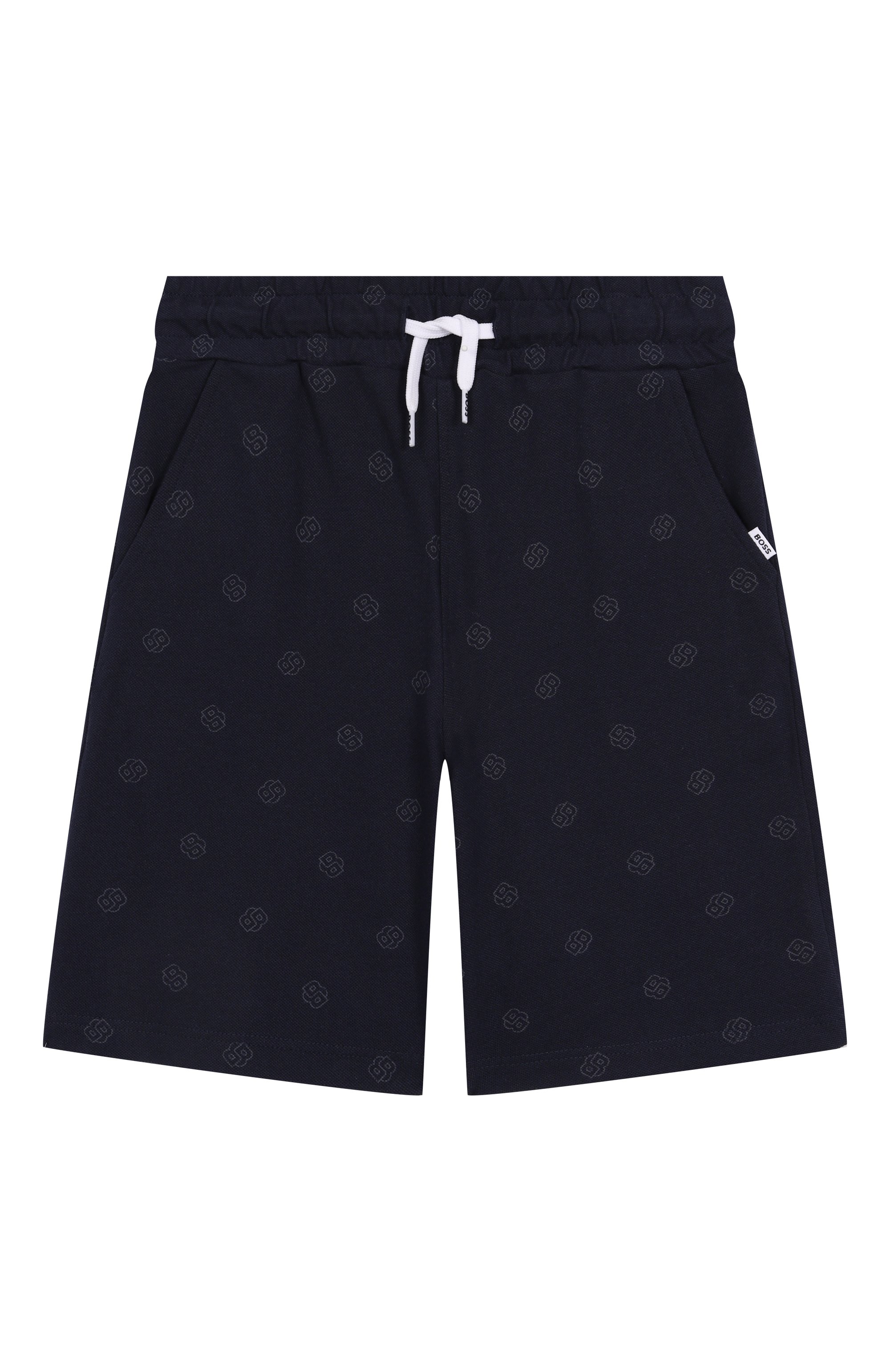 Хлопковые шорты BOSS, арт. J51998, фото 1