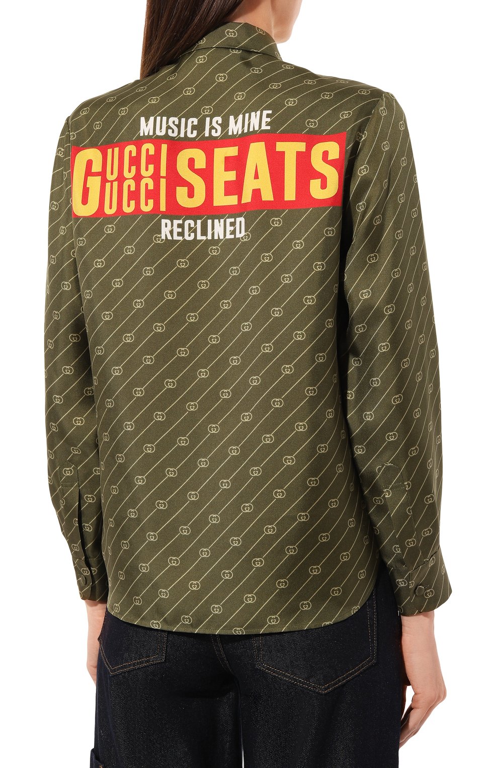 Комплект из рубашки и топа GUCCI, арт. 678165 ZAH6R, фото 4