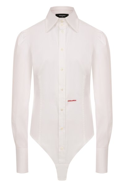 Женское хлопковое боди DSQUARED2, арт. S72NA0123/S35175