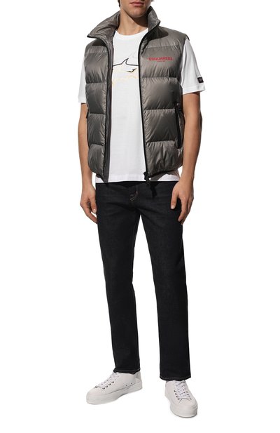 Хлопковая футболка PAUL&SHARK, арт. 23411194, фото 2