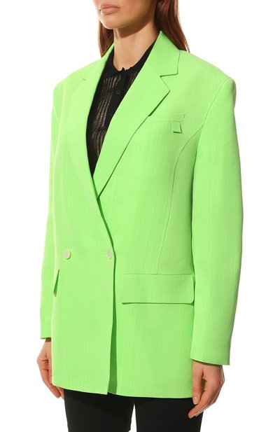 Жакет из вискозы и шелка JACQUEMUS, арт. 221JA011-1031, фото 3