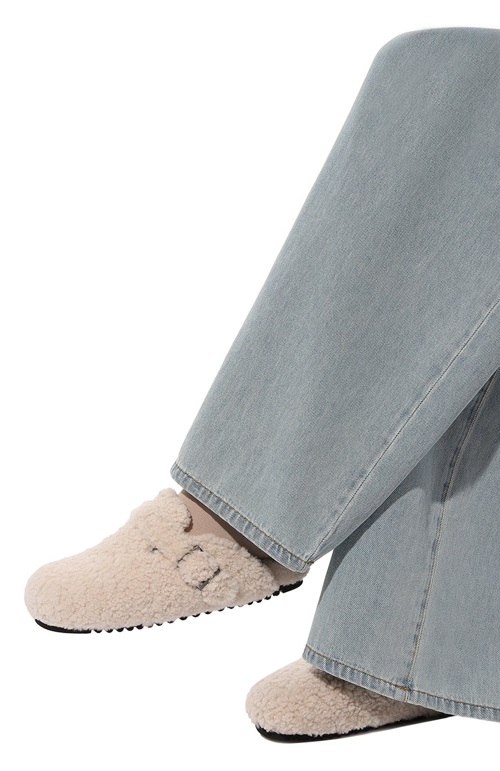 Сабо из овчины SIMONETTA RAVIZZA, арт. F04S011H1, фото 3