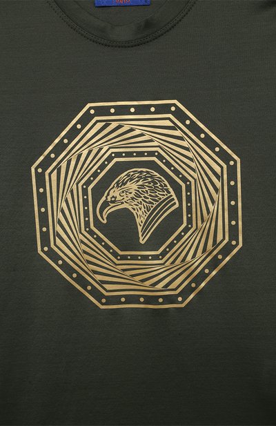 Хлопковая футболка STEFANO RICCI JUNIOR, арт. YNH3400930/TE0001, фото 3