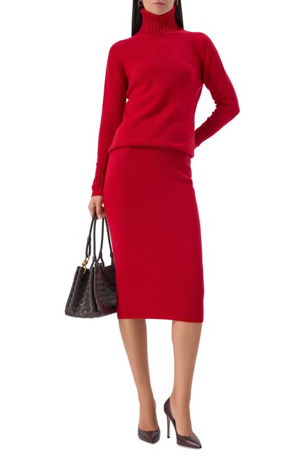 Женская кашемировая юбка KITON, арт. D5474840063