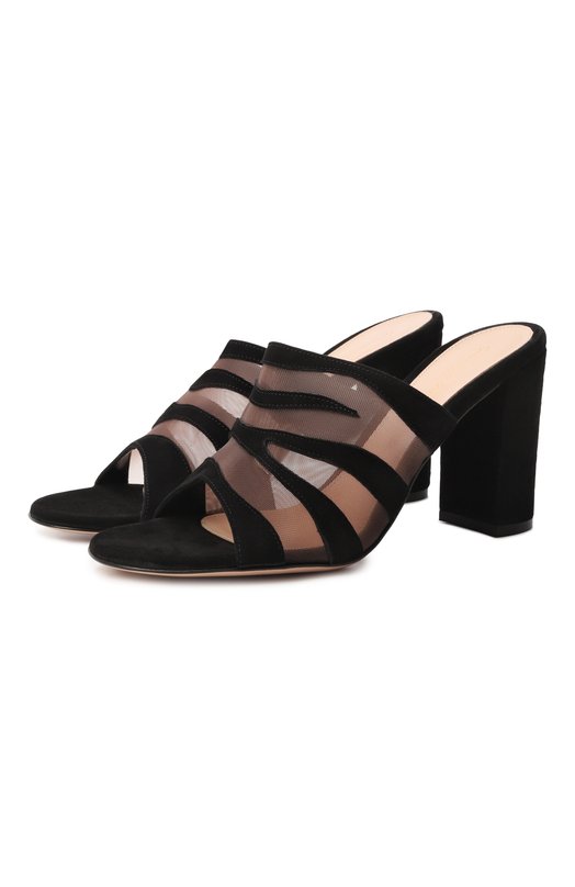 фото Комбинированные мюли tigra 85 gianvito rossi