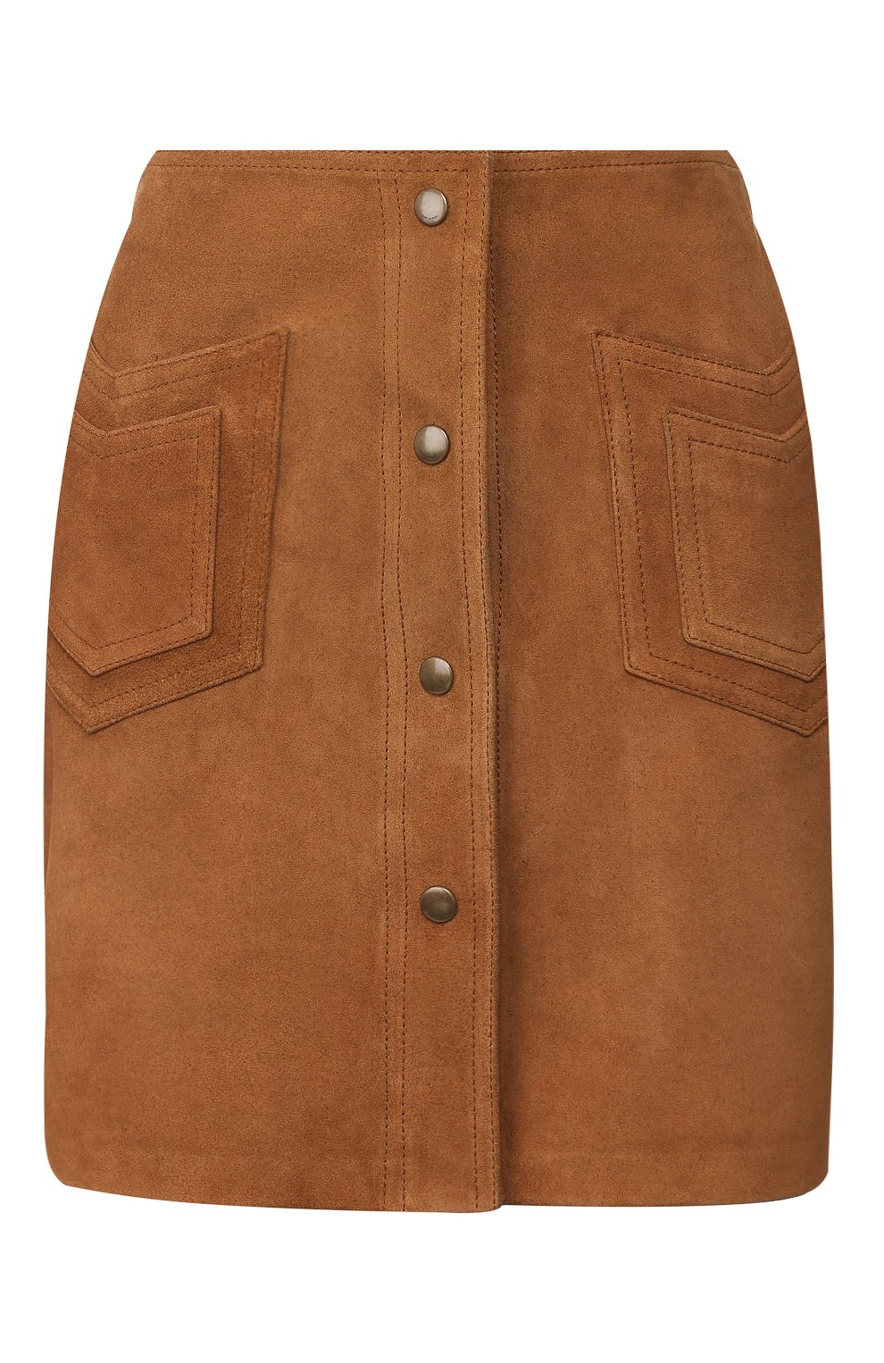 Замшевая юбка SAINT LAURENT, арт. 602763/YC2AY, фото 1