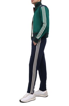 Мужские брюки adidas originals x wales bonner ADIDAS ORIGINALS синего цвета, арт. GL5188 | Фото 2 (Материал внешний: Синтетический материал; Длина (брюки, джинсы): Стандартные; Случай: Повседневный; Кросс-КТ: Спорт; Стили: Спорт-шик)