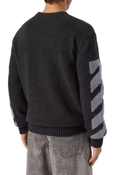 Шерстяной свитер OFF-WHITE, арт. 0MHE087F26KNI0020, фото 4
