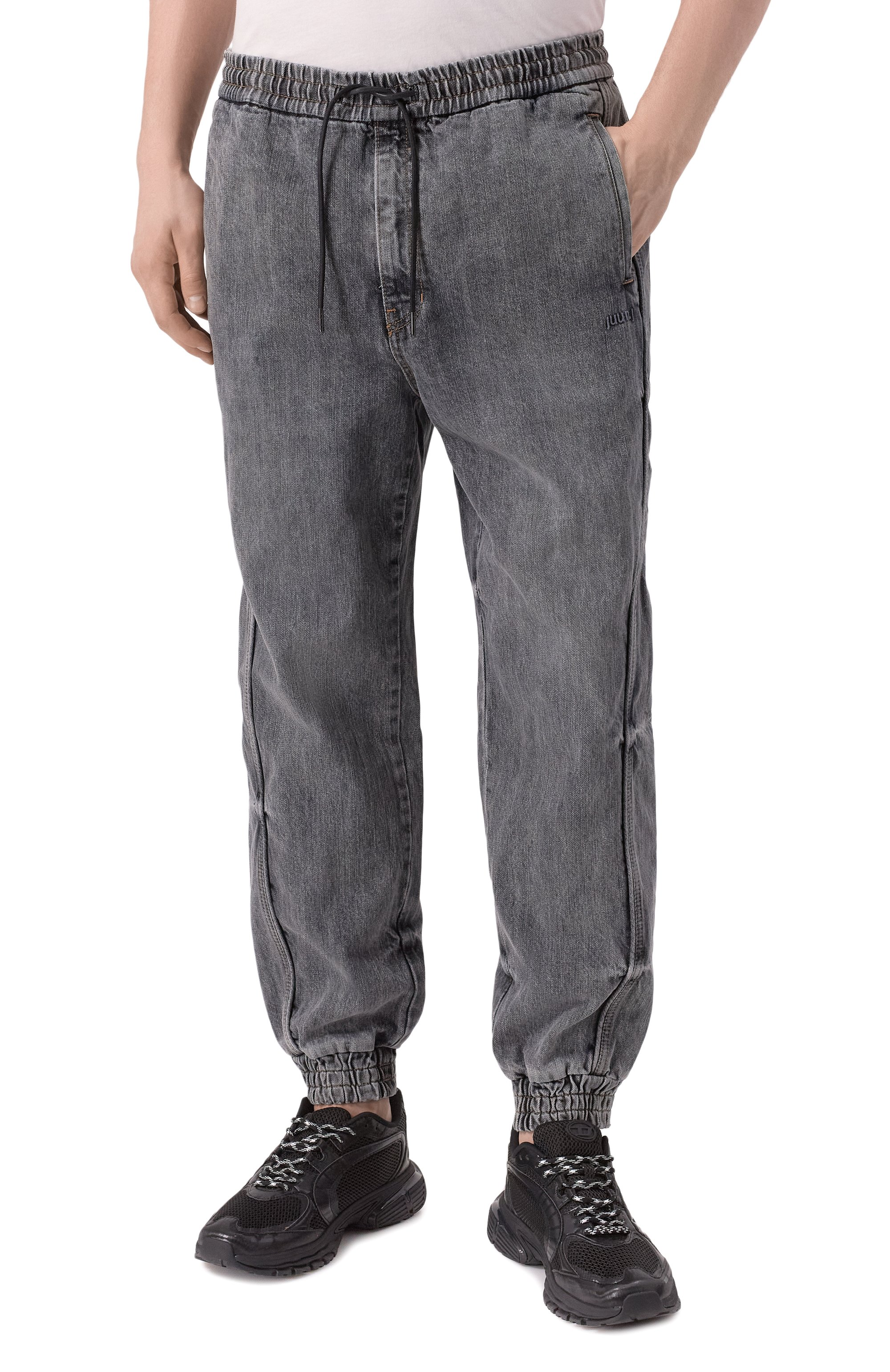 Джинсы JUUN.J темно-серого цвета по цене 54350 руб., арт. JC5221PD1P, фото 3 Джинсы JUUN.J, арт. JC5221PD1P, фото 3