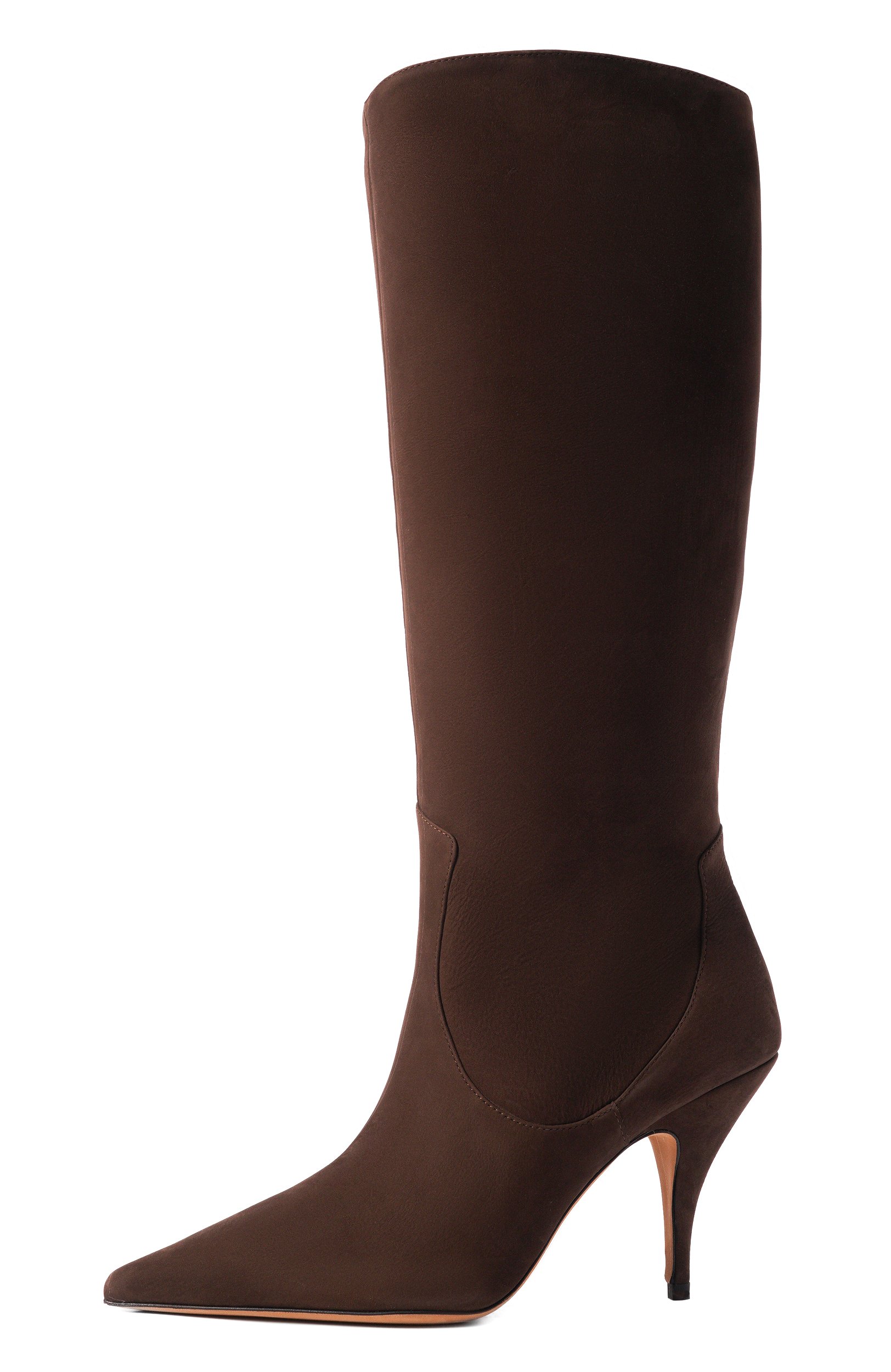 Замшевые сапоги theresa 100 JUDE коричневого цвета по цене 99500 руб., арт. THERESA KNEE B00T/NUBUCK LEATHER, фото 4 Замшевые сапоги theresa 100 JUDE, арт. THERESA KNEE B00T/NUBUCK LEATHER, фото 4