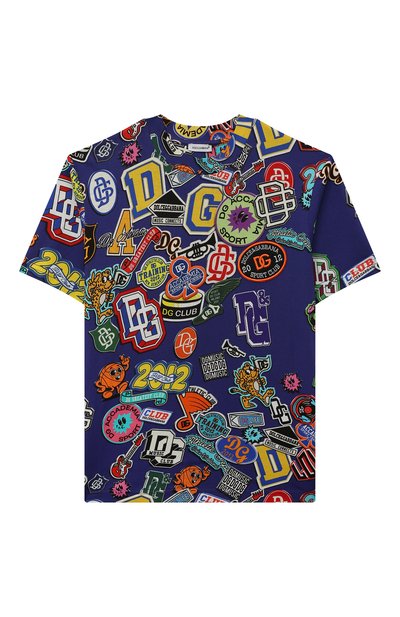 Хлопковая футболка DOLCE & GABBANA, арт. L4JTDS/HS7L8/8-14, фото 1