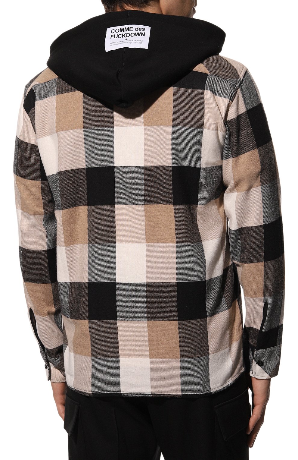 Хлопковая рубашка COMME DES FUCKDOWN, арт. CDFU1757, фото 4