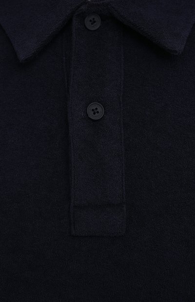 Хлопковое поло BLUEMINT темно-синего цвета по цене 12950 руб., арт. YAM, фото 5 Хлопковое поло BLUEMINT, арт. YAM, фото 5