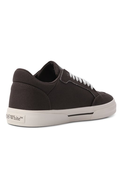 Текстильные кеды Vulc Off-White 0MIA293S26FAB001 Коричневый  0MIA293S26FAB001 Фото 4