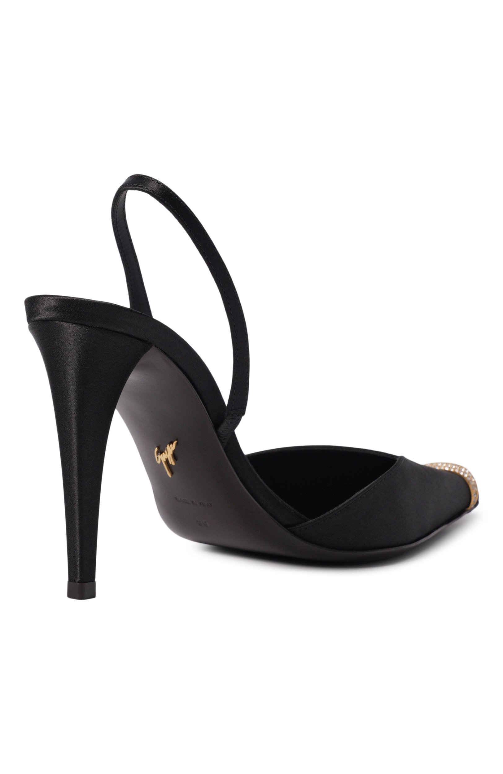 Атласные туфли salamander 90 GIUSEPPE ZANOTTI DESIGN, арт. I650007, фото 5