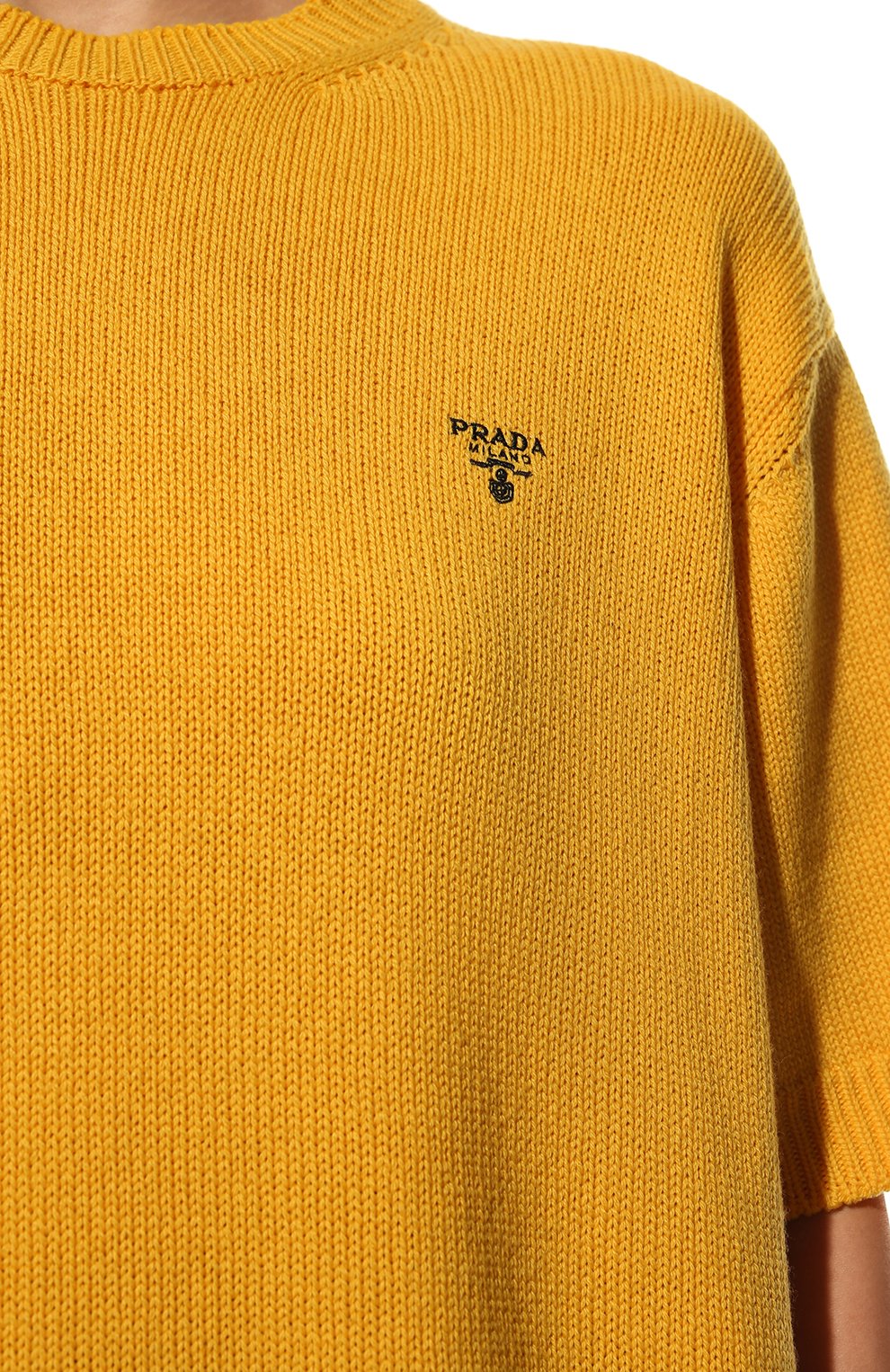 Кашемировый пуловер PRADA, арт. P24R1B-102N-F0010-221, фото 5