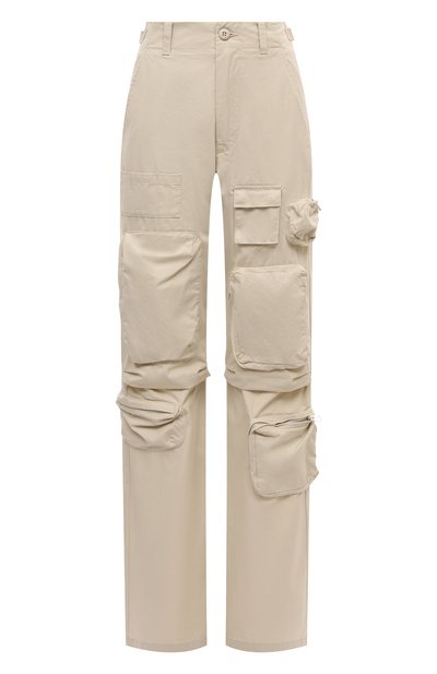 Женские хлопковые брюки-карго MM6, арт. S52KA0504/M35148