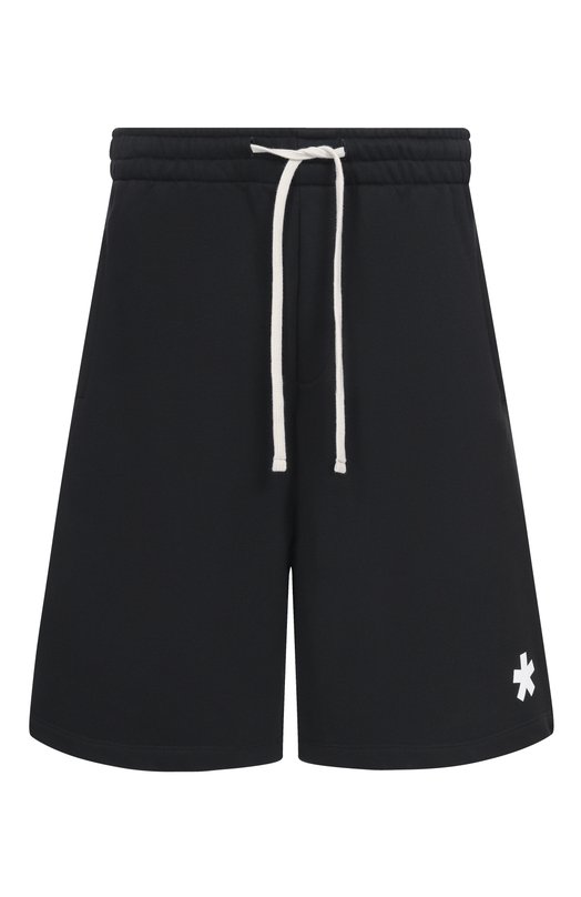 Хлопковые шорты Comme des Fuckdown CFABM01905 Чёрный CFABM01905