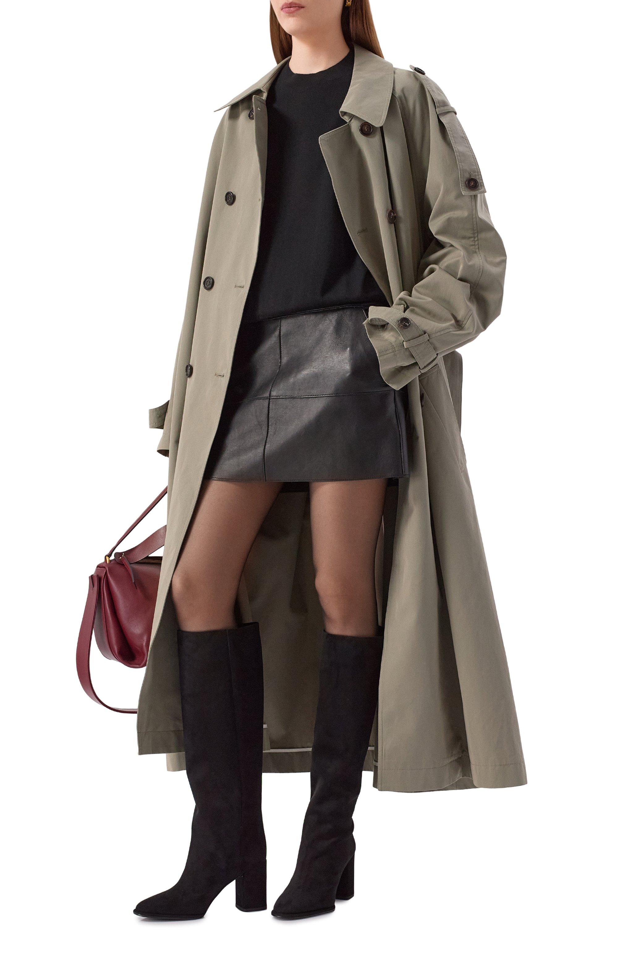 Замшевые сапоги elsa 80 LE SILLA, арт. 7074T080RDXLP0W, фото 3