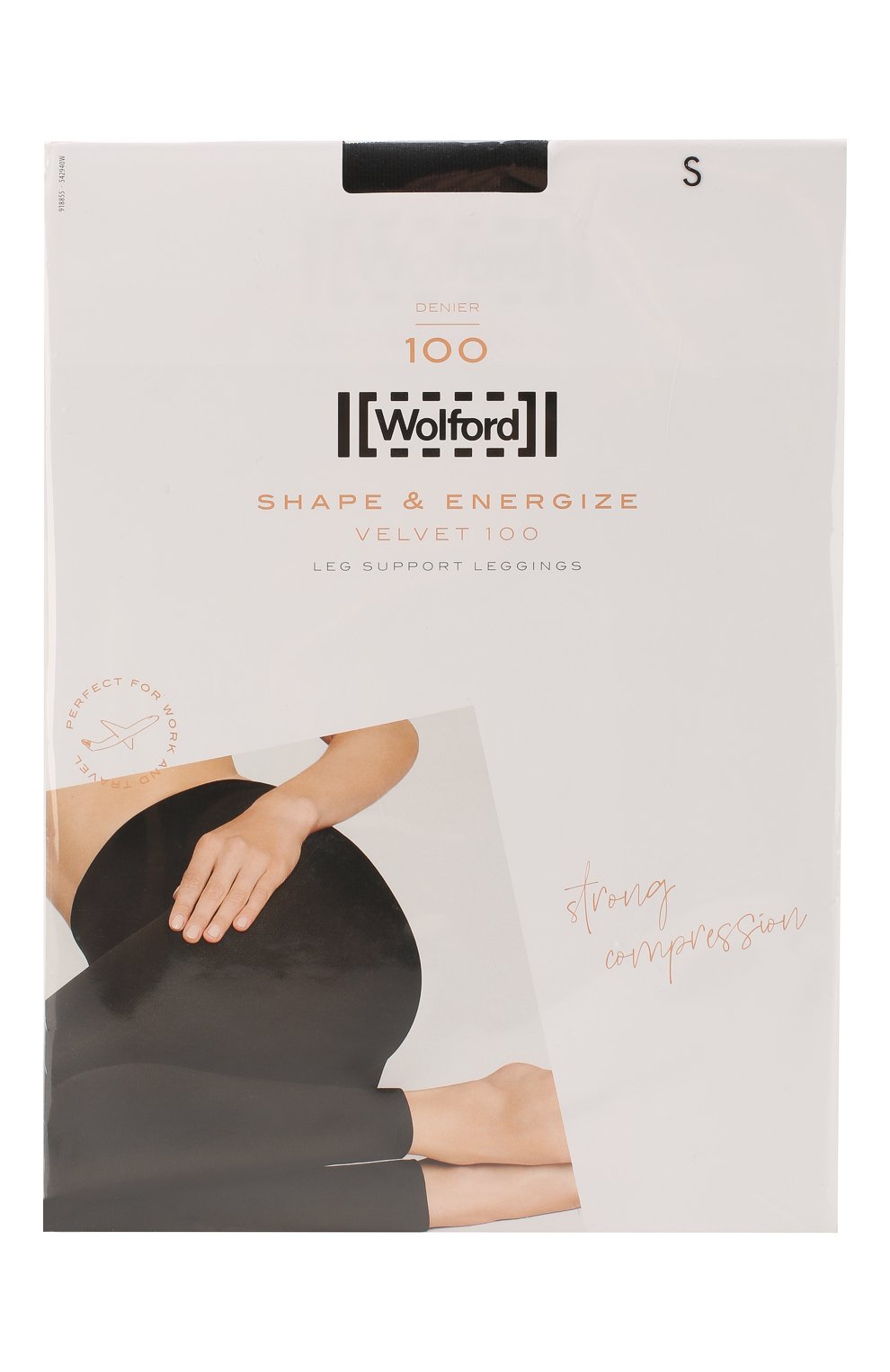 Легинсы WOLFORD черного цвета по цене 12200 руб., арт. 18855, фото 1 Легинсы WOLFORD, арт. 18855, фото 1